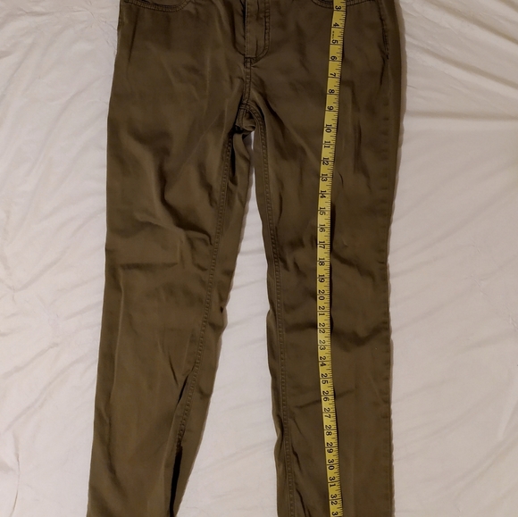 Talbots green olive pants - Picture 7 of 8